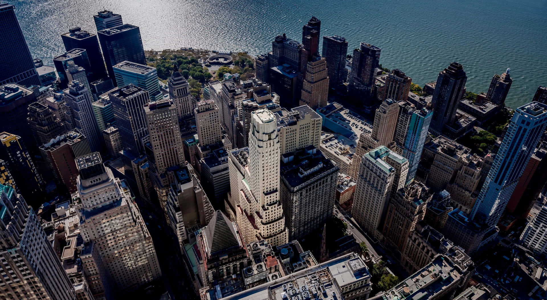 Aerial View Of New York City