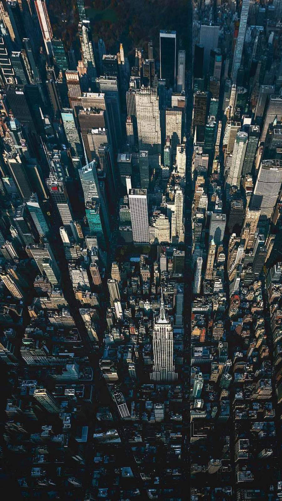 Aerial View Of New York Iphone