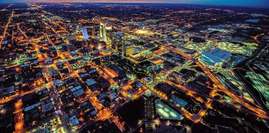 Aerial View Of Omaha