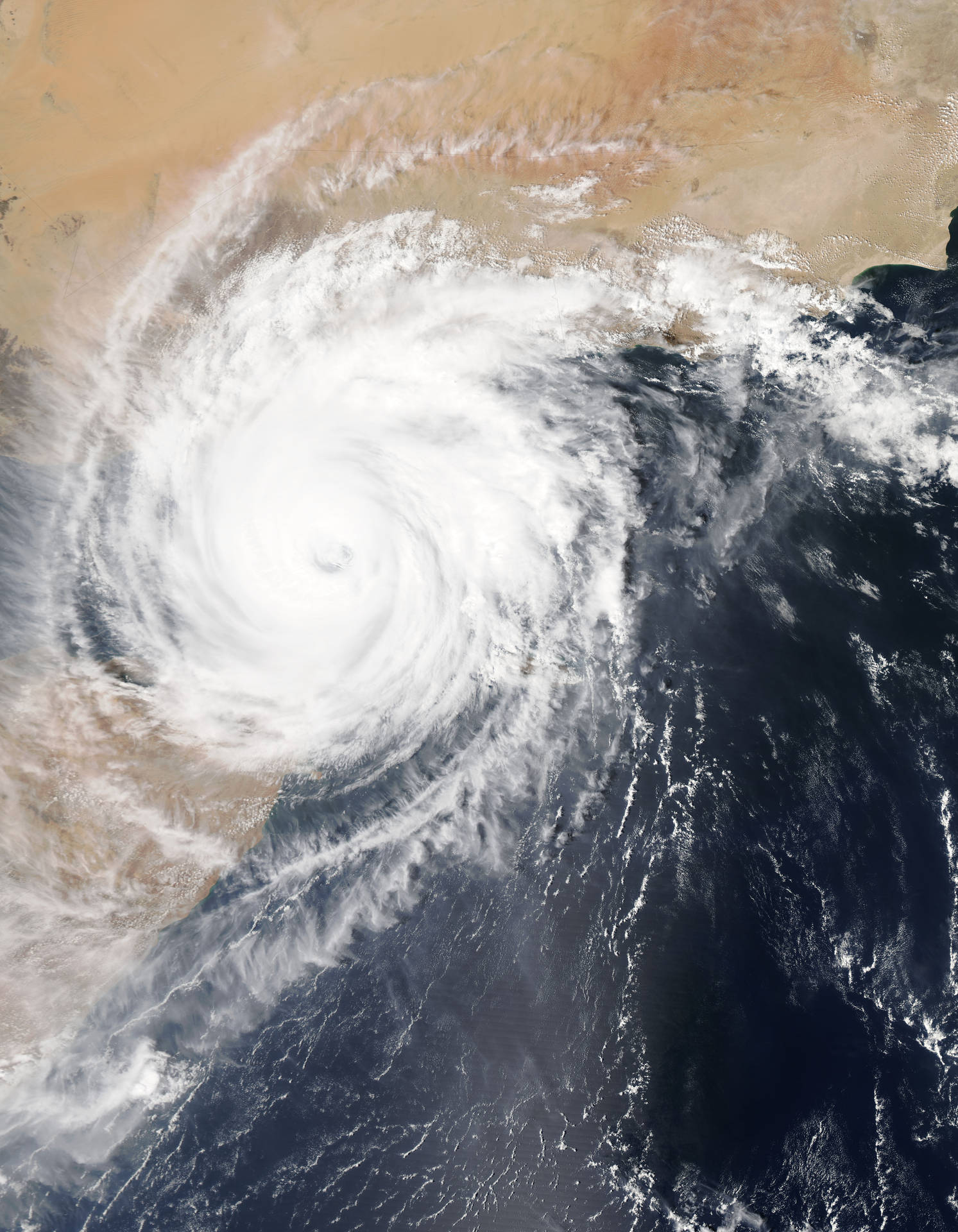 Aerial View Of Storm