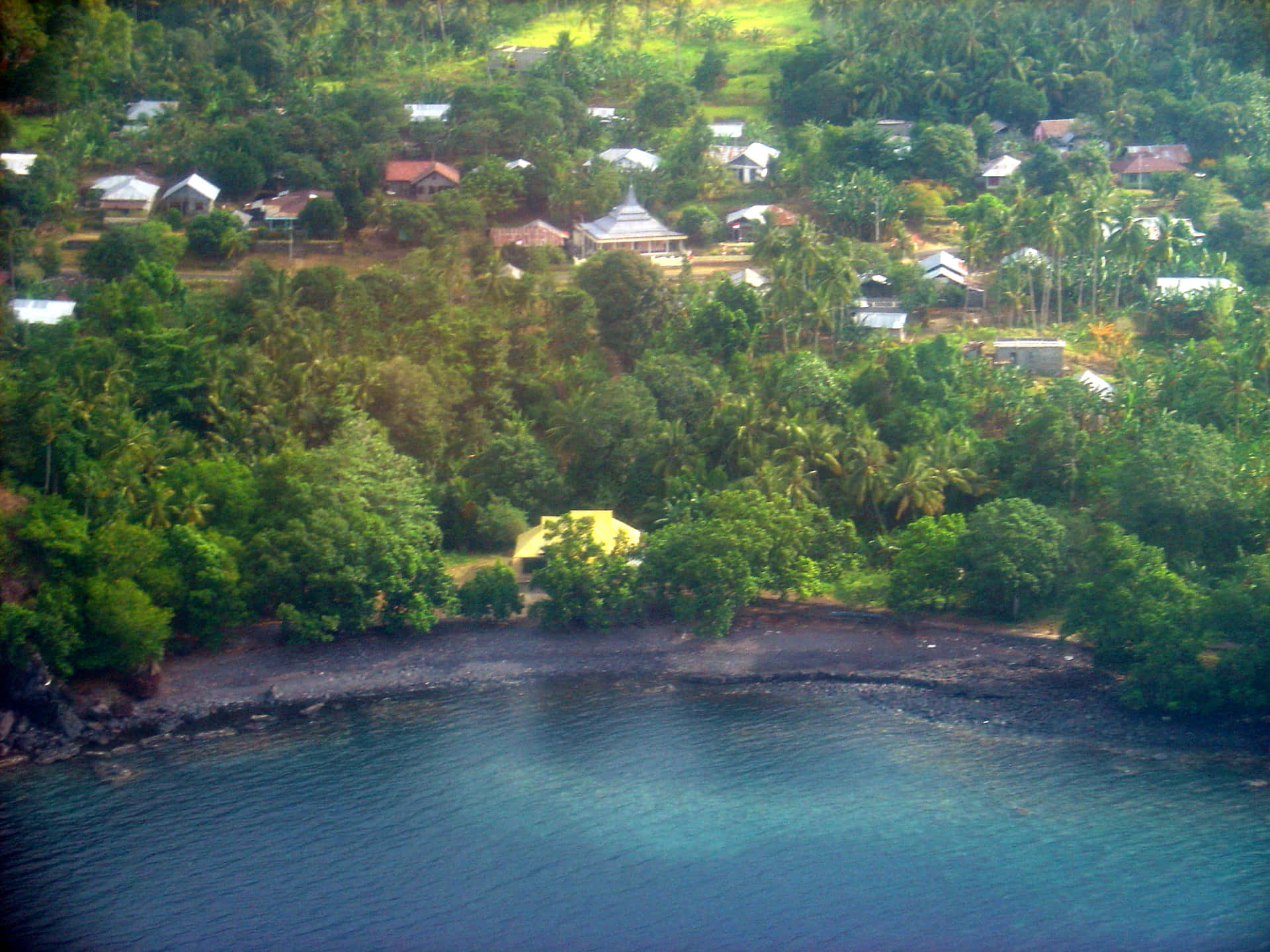 Aerial View Of Sulawesi Background