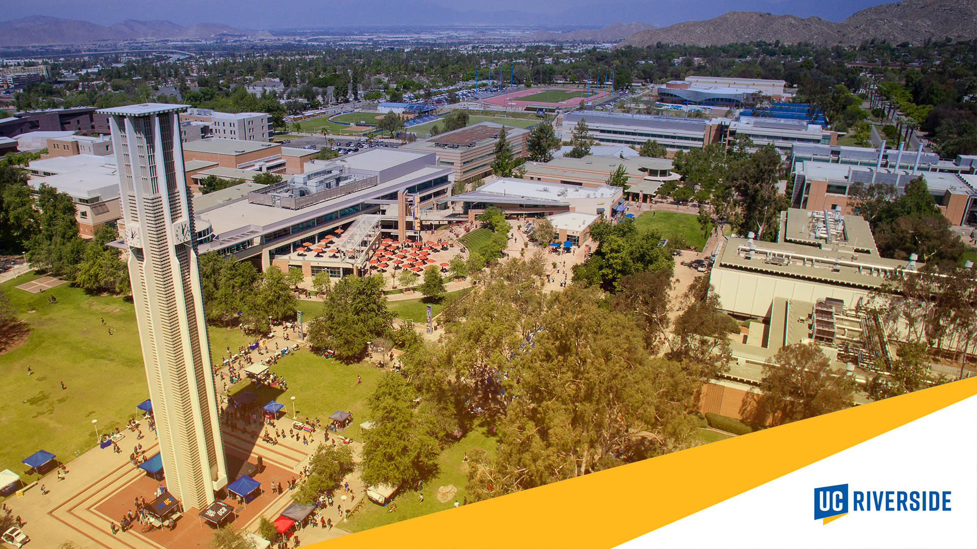 Aerial View Of University Of California, Riverside