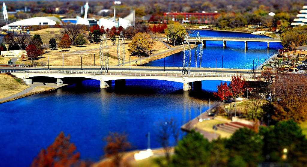 Aerial View Of Wichita Background