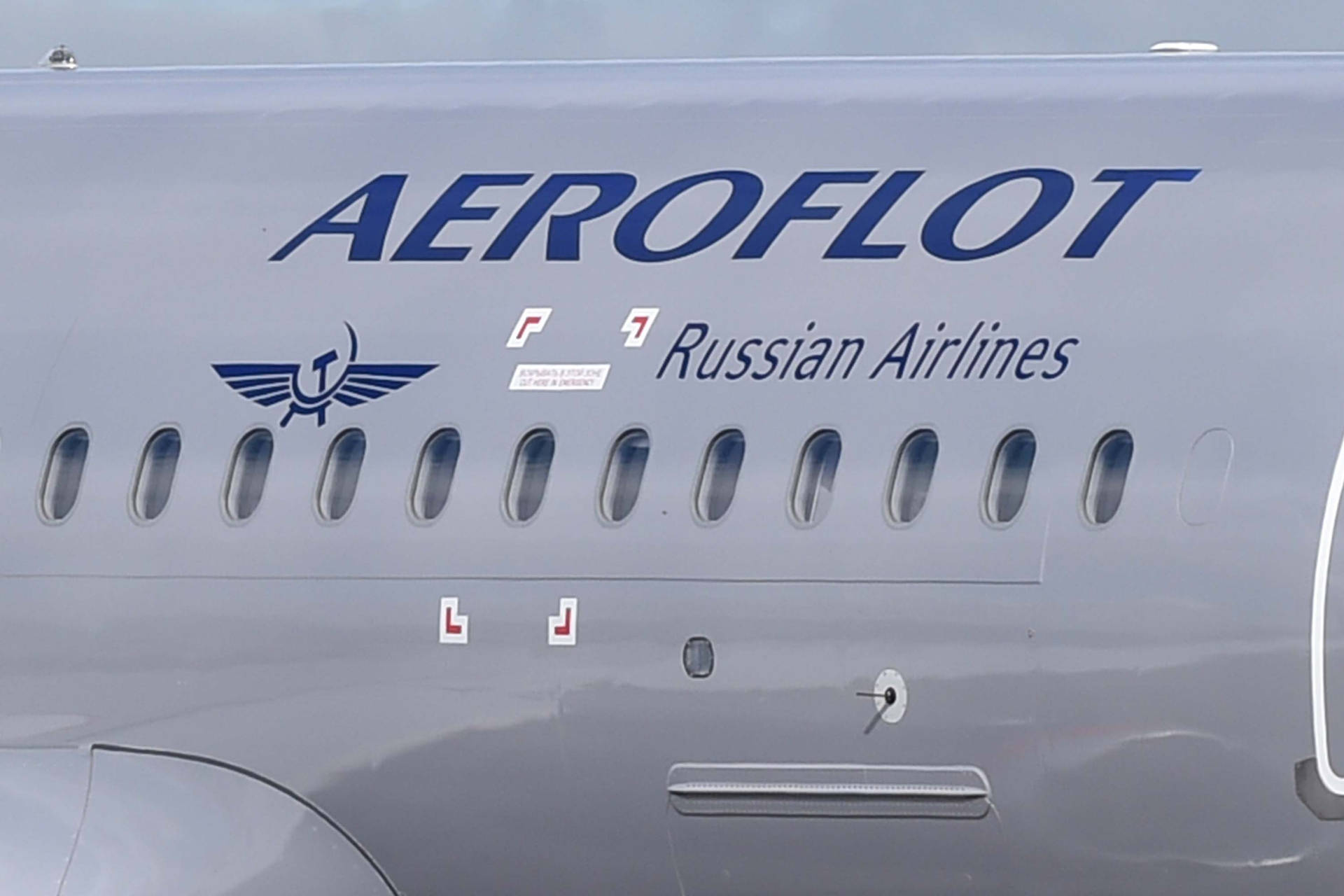 Aeroflot Russian Aircraft Background