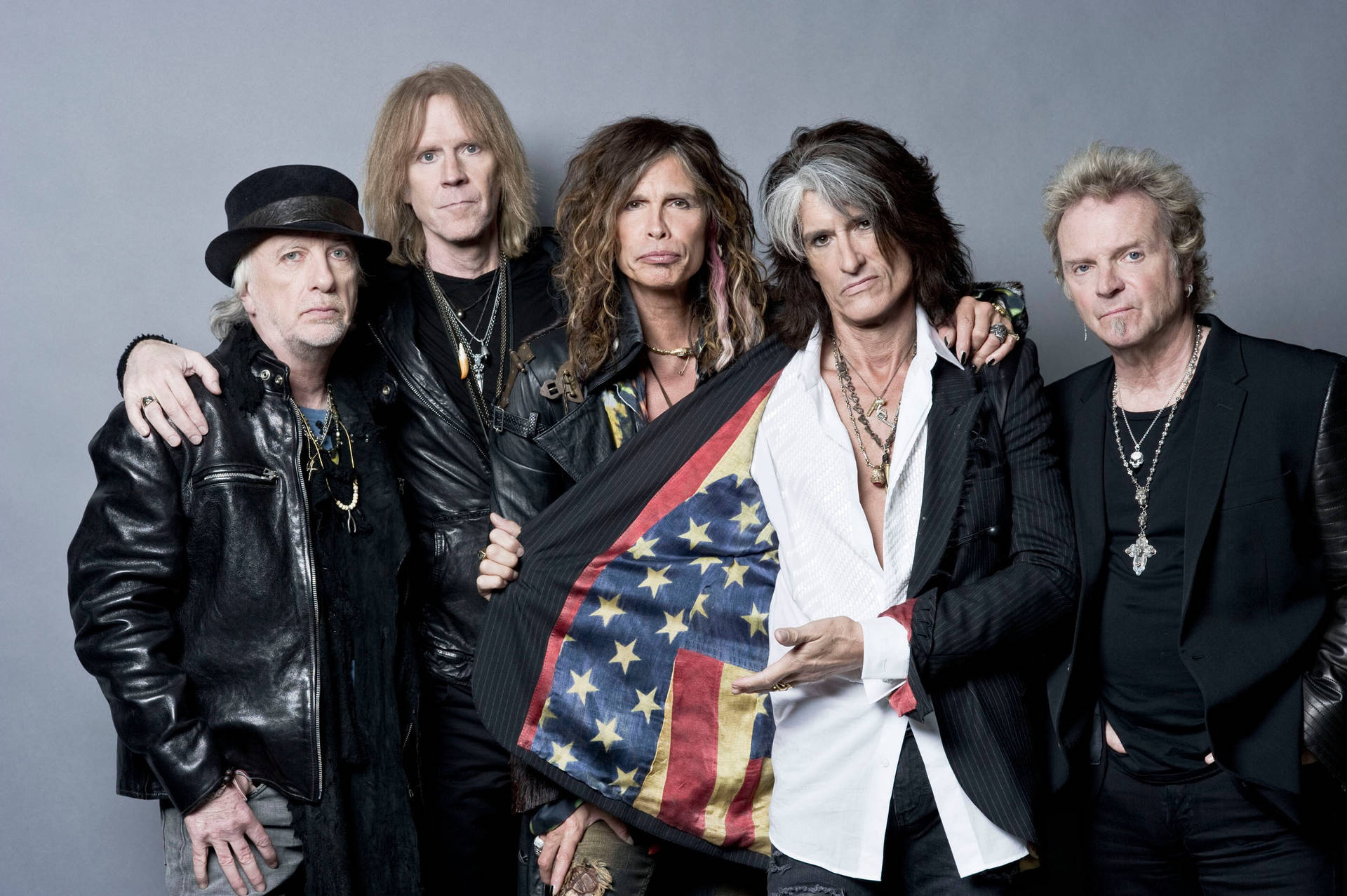 Aerosmith - Iconic Rock's Soul In Black Aesthetic