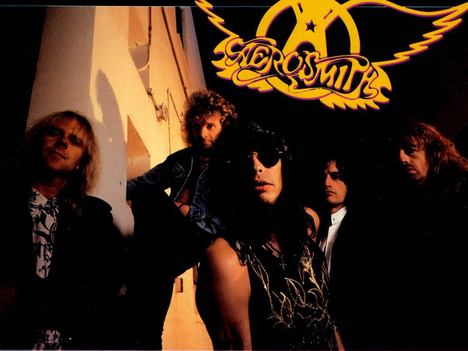 Aerosmith Rock Band Showcasing Their Dark Aesthetic