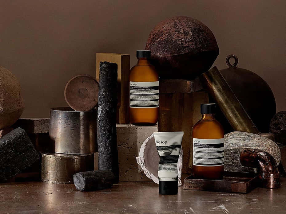 Aesop Beauty Products Still Life