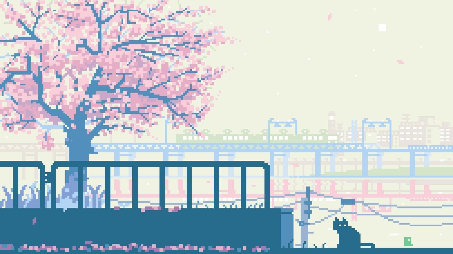 Aesthetic And Innovative Korean Computer Background