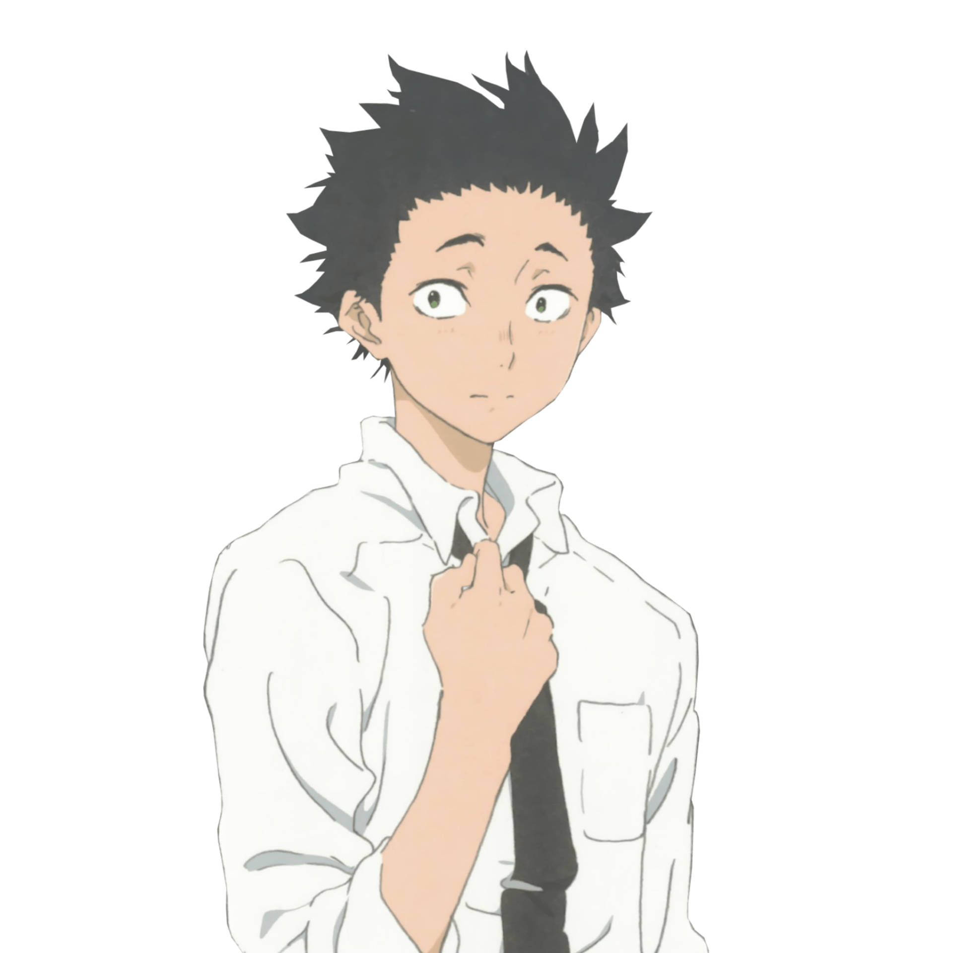 Aesthetic Anime Boy Icon Shoya Ishida Background