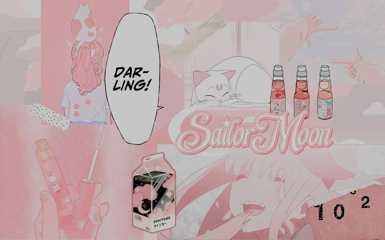 Aesthetic Anime Desktop Sailor Moon Edit Background