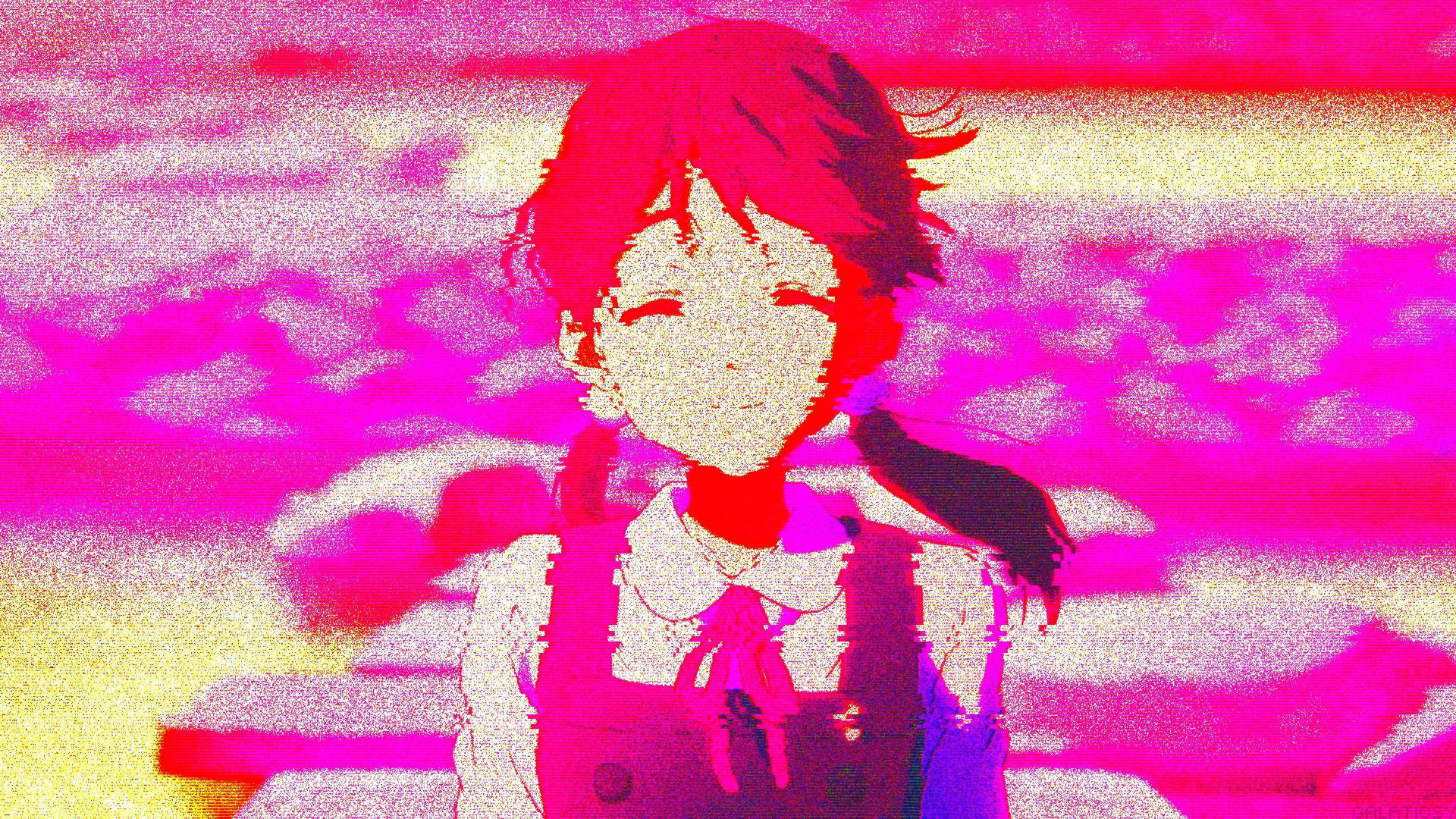 Aesthetic Anime Girl Tamako Background