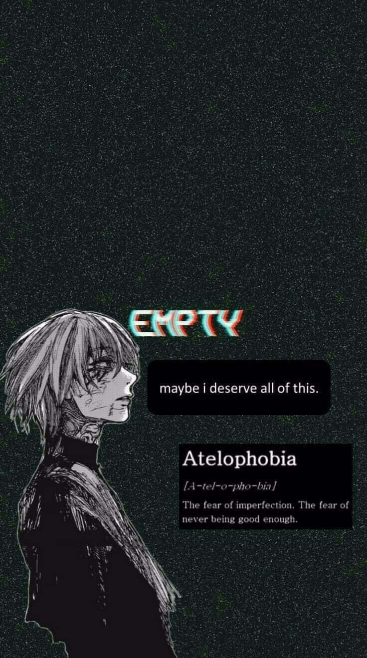 Aesthetic Anime Ken Kaneki Sad Background
