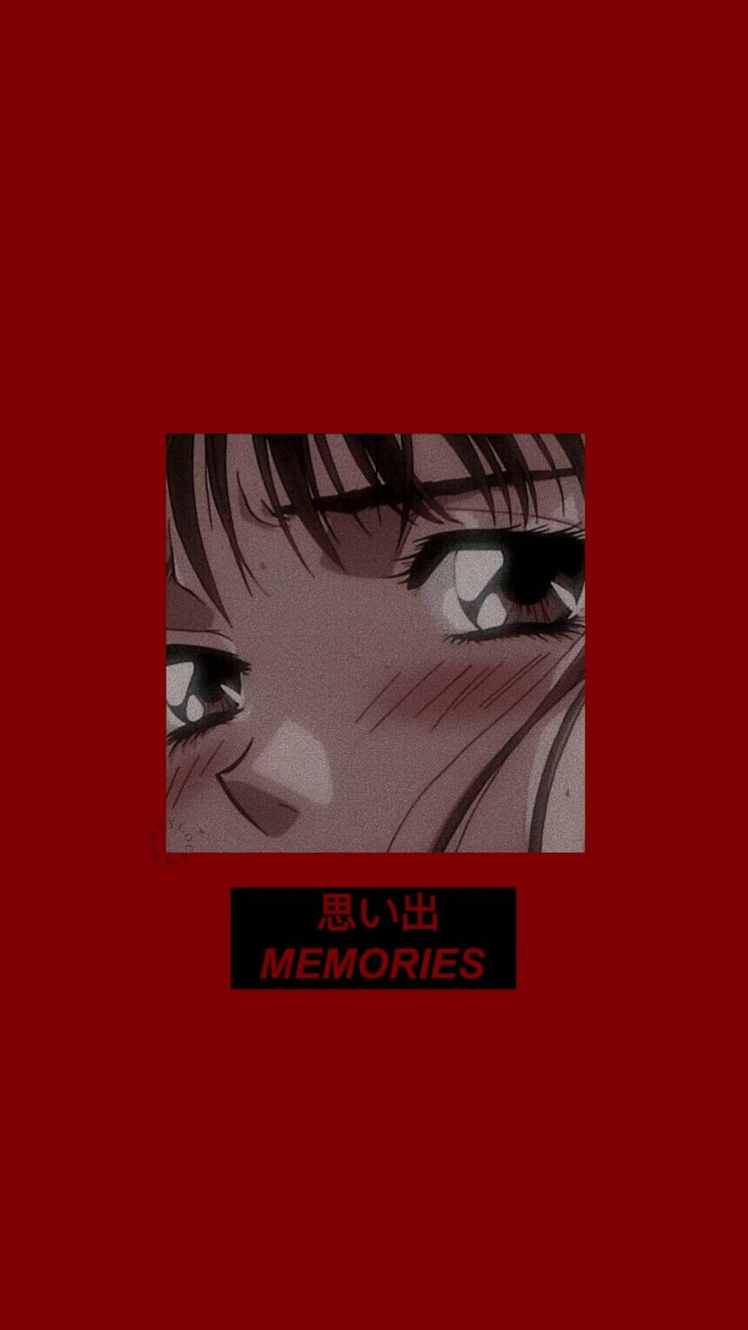 Aesthetic Anime Pfp Of Memories Series