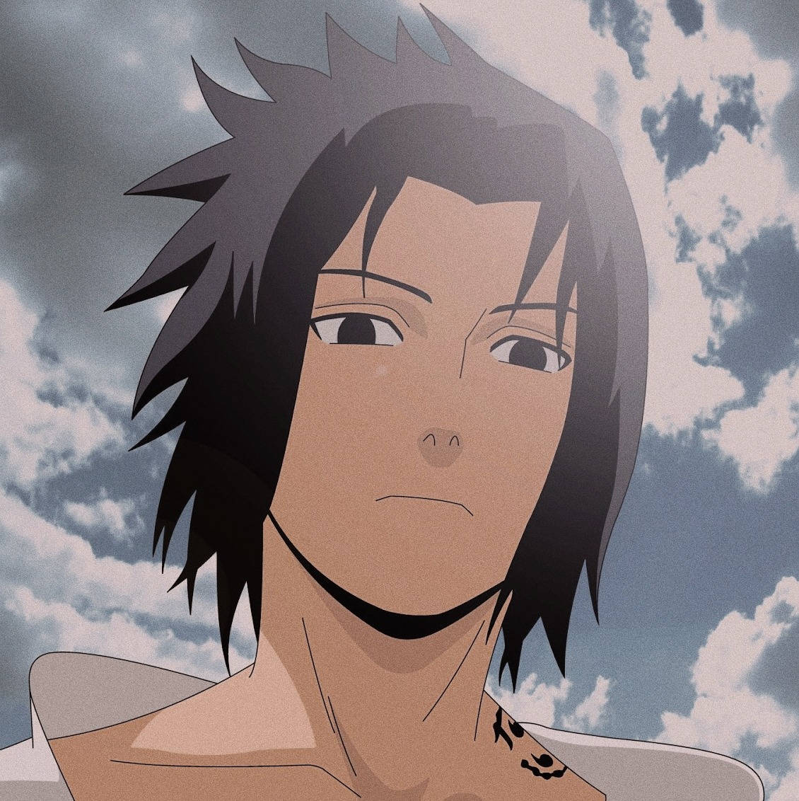 Aesthetic Anime Sasuke Pfp Background