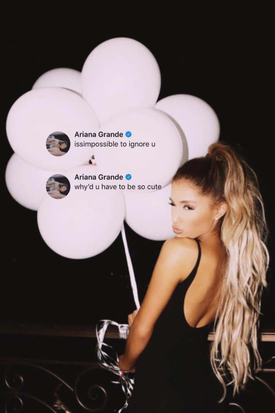 Aesthetic Ariana Grande Wallpaper Background