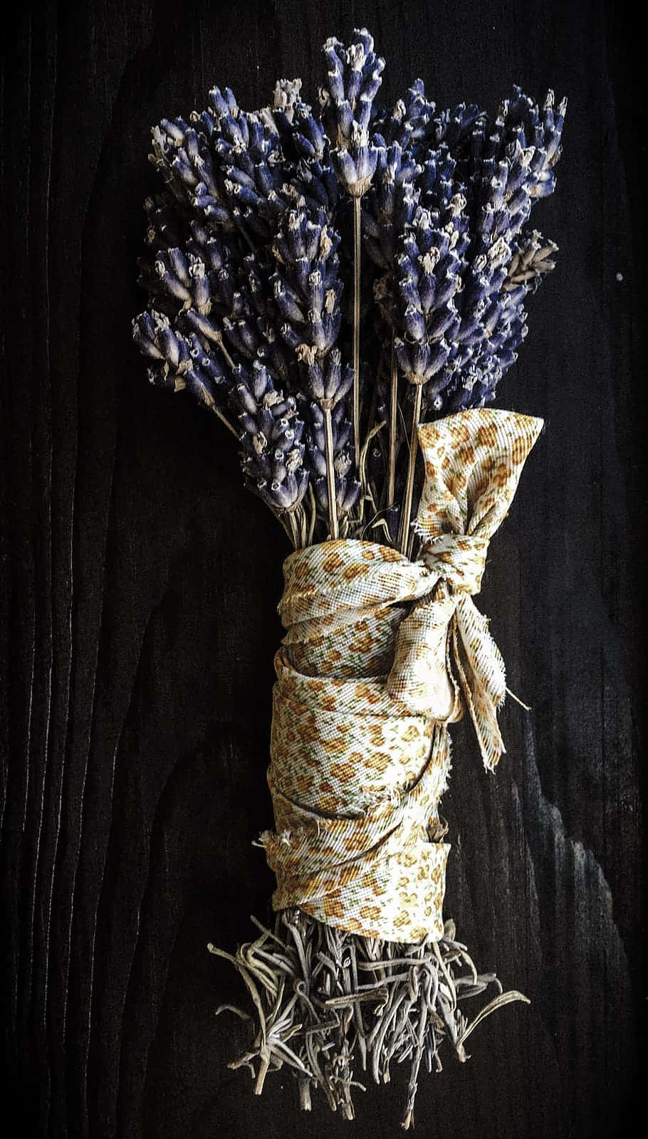 Aesthetic Arrangement Of Dried Flowers