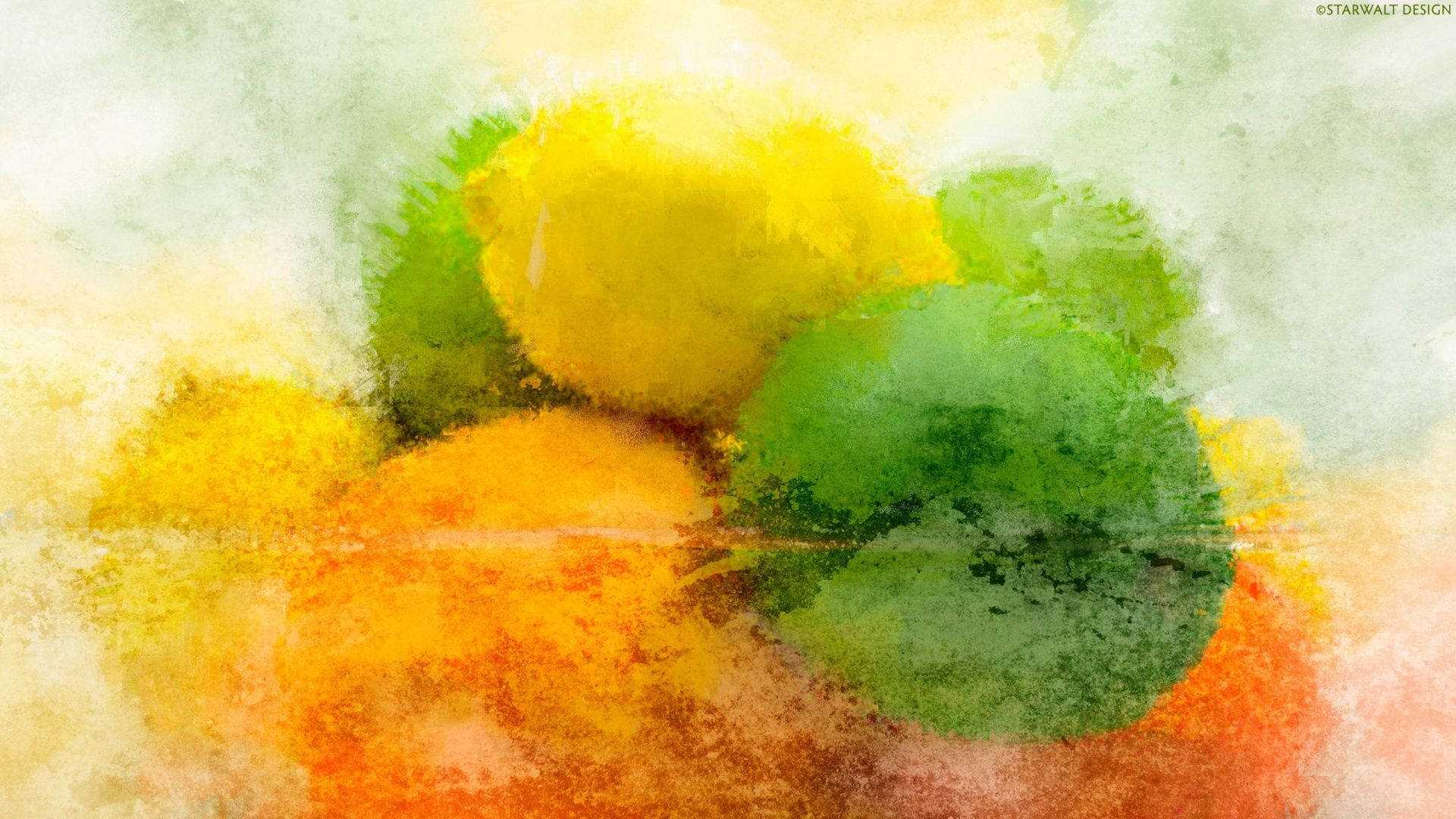 Aesthetic Art Citrus Fruits
