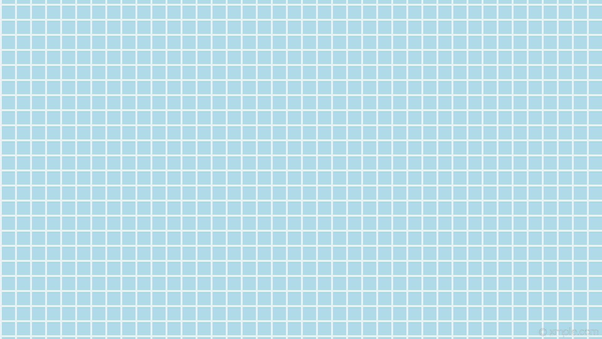 Aesthetic Baby Blue Grid Background
