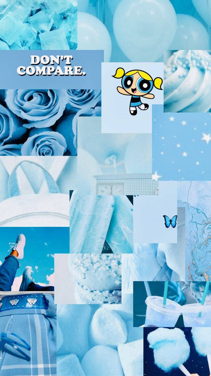 Aesthetic Baby Blue Mix