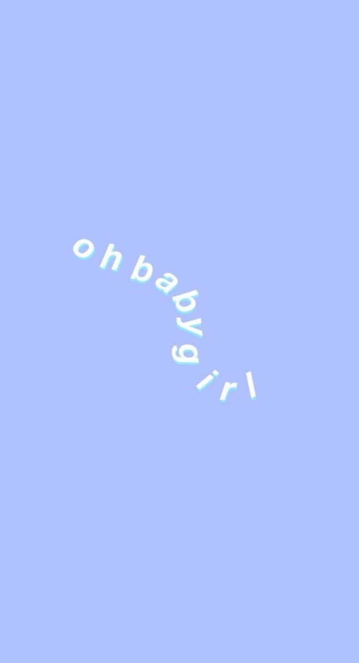 Aesthetic Baby Blue One Color Background