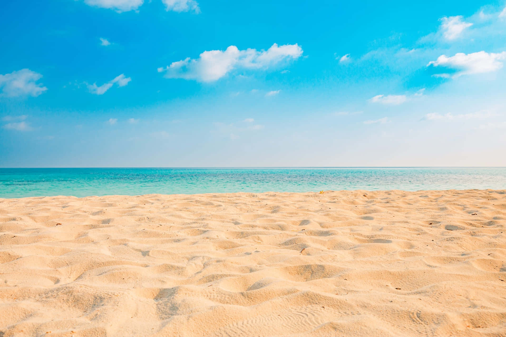 Aesthetic Beach Sand Mounds Background