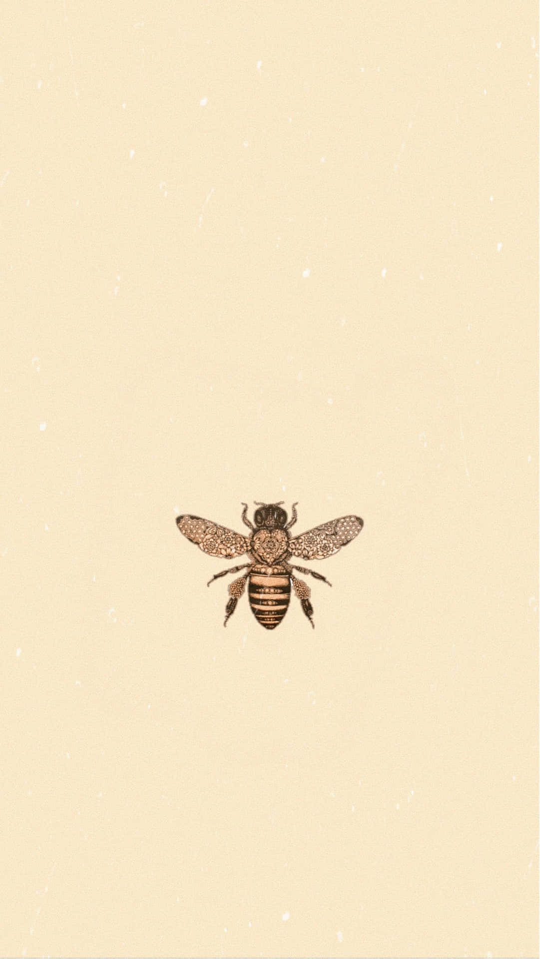 Aesthetic Bee 1593 X 2830 Wallpaper Background