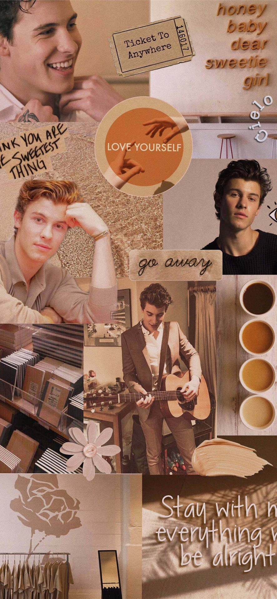 Aesthetic Beige Shawn Mendes