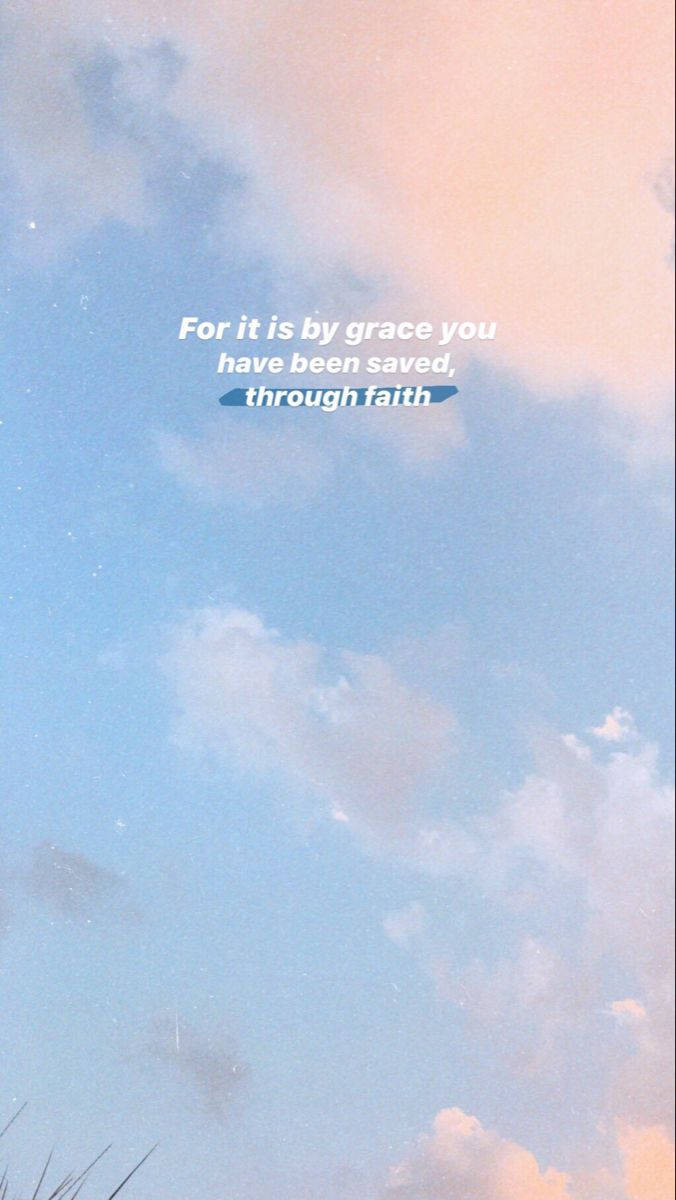 Aesthetic Bible Verse Saved