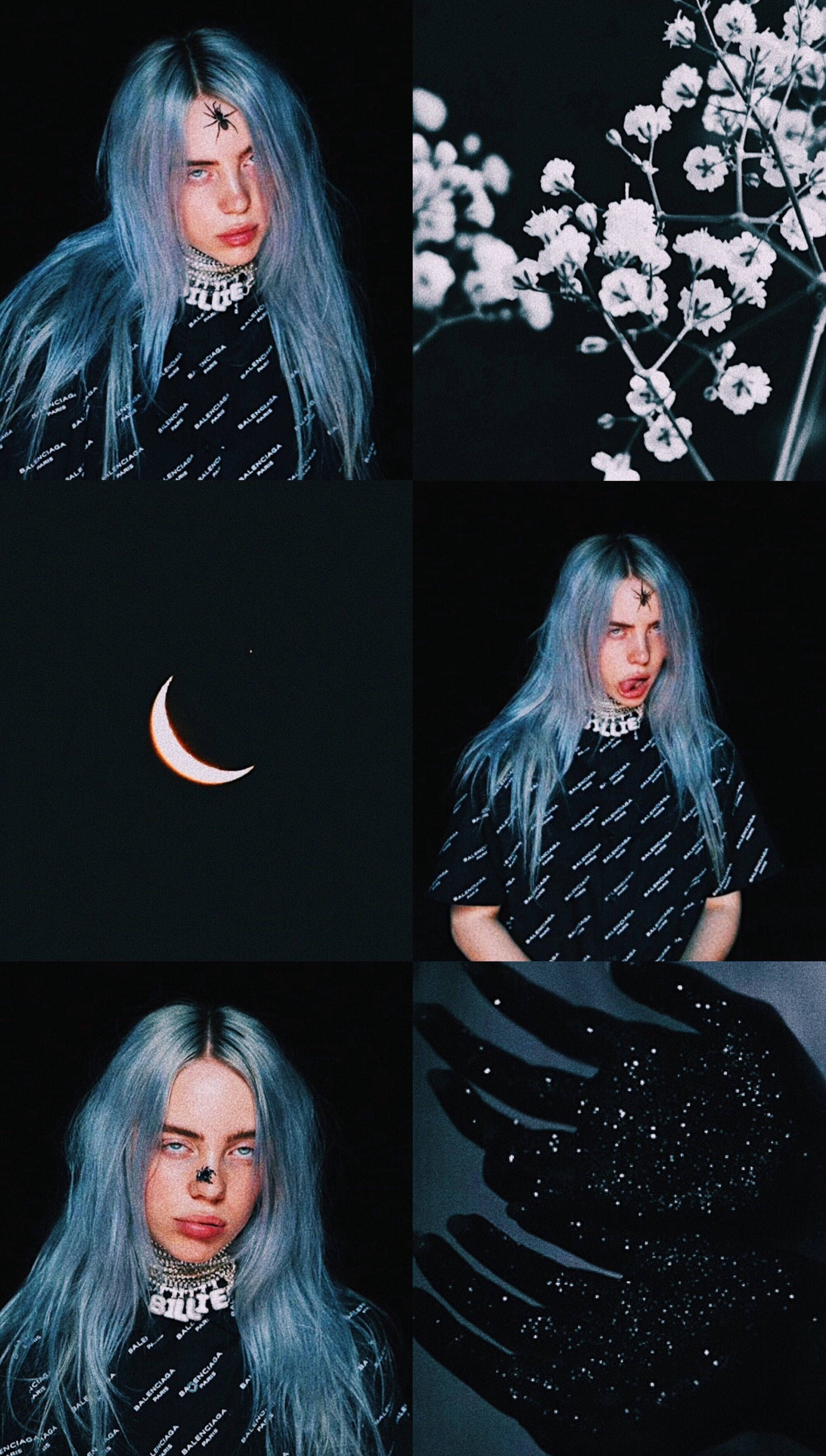 Aesthetic Billie Eilish Black Aesthetic Collage