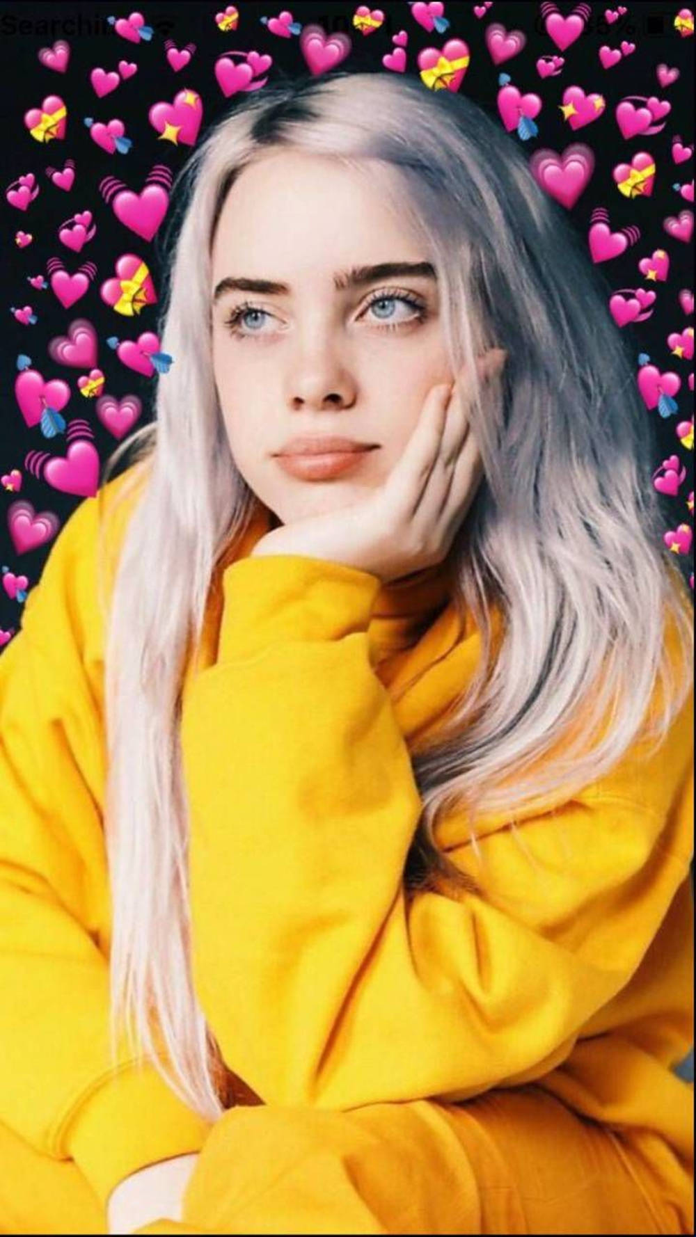 Aesthetic Billie Eilish Heart Emojis