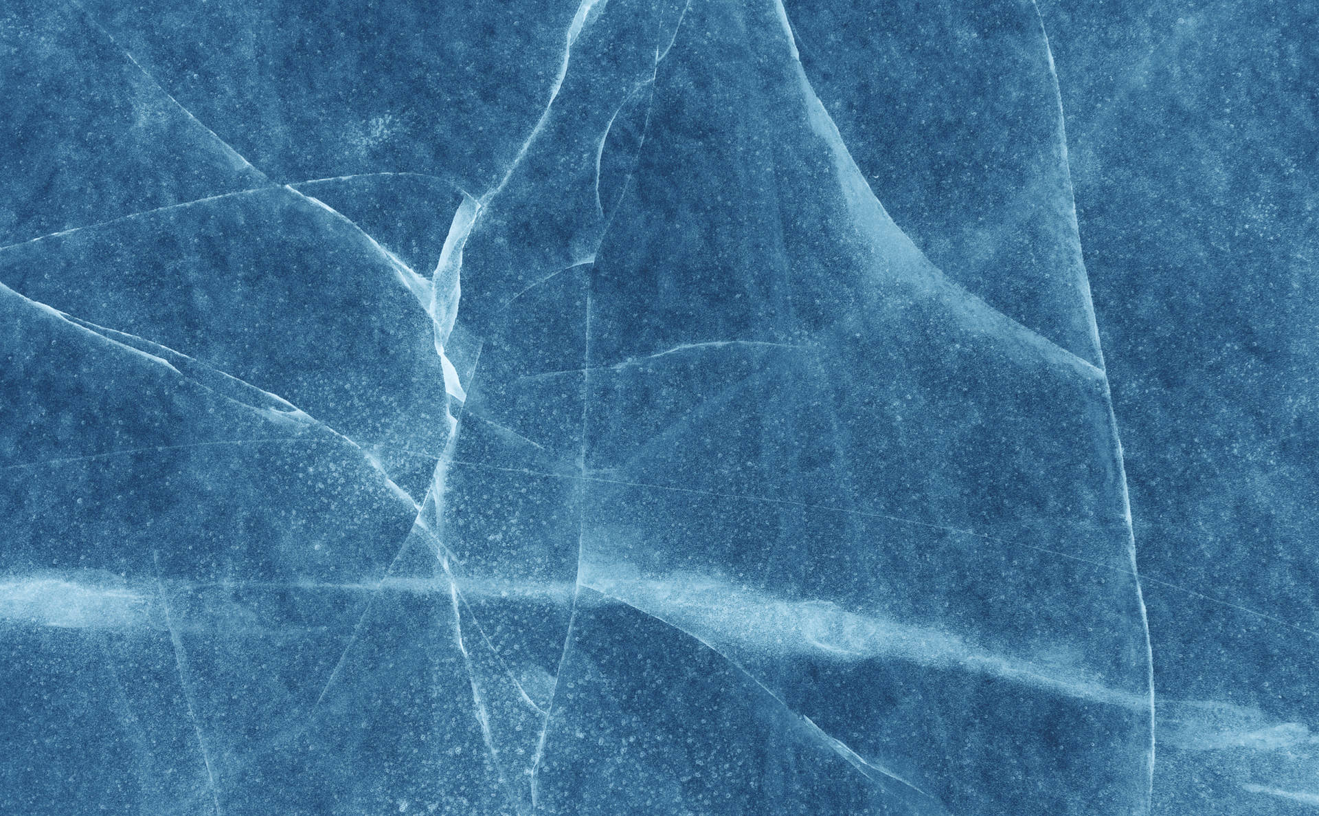 Aesthetic Blue Glacier Cracks