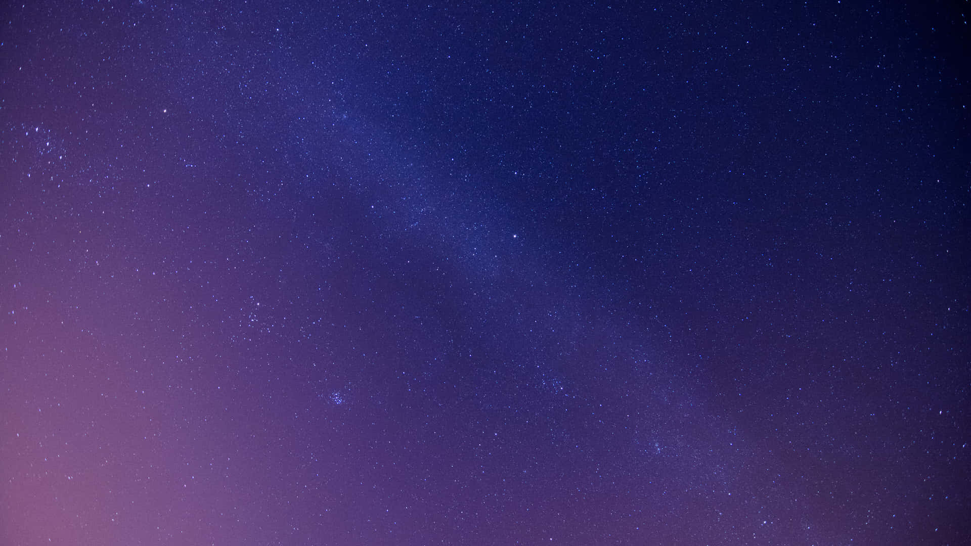 Aesthetic Blue Night Sky Stars Background