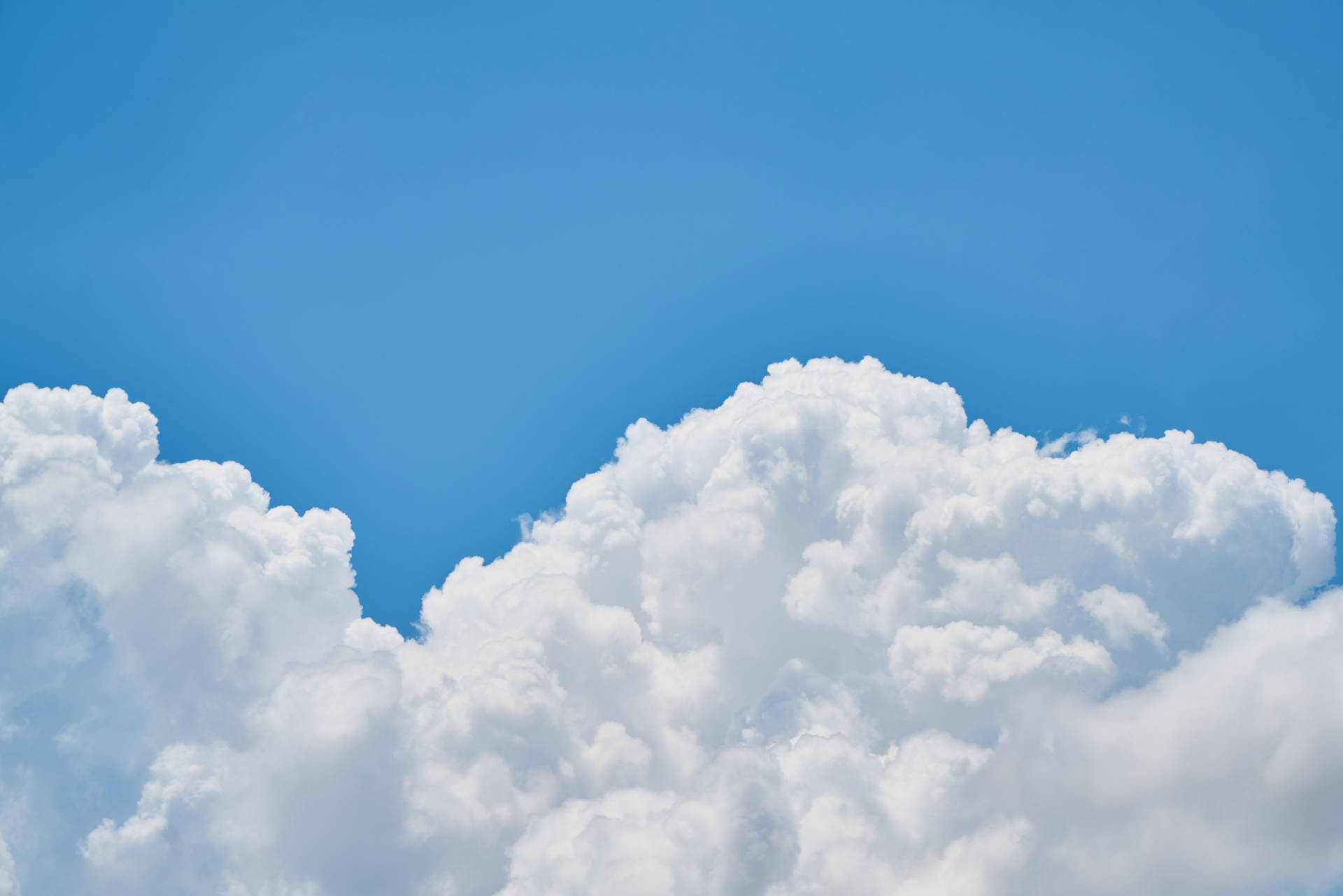 Aesthetic Blue Sky Perfect Clouds