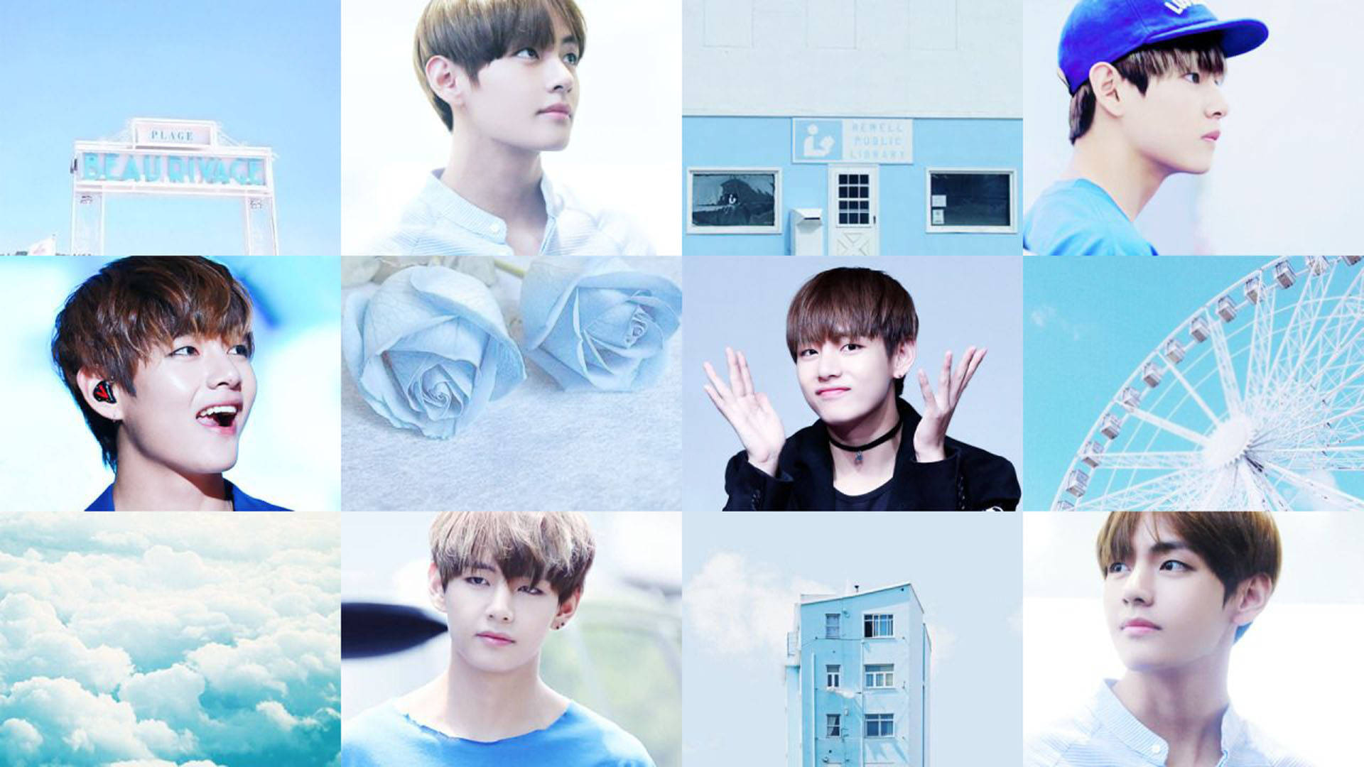 Aesthetic Boy Bts V Background