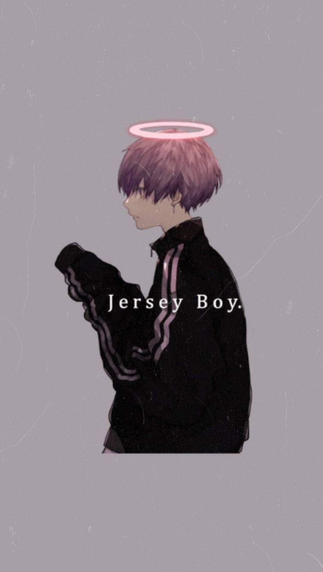 Aesthetic Boy Jersey Angel Background