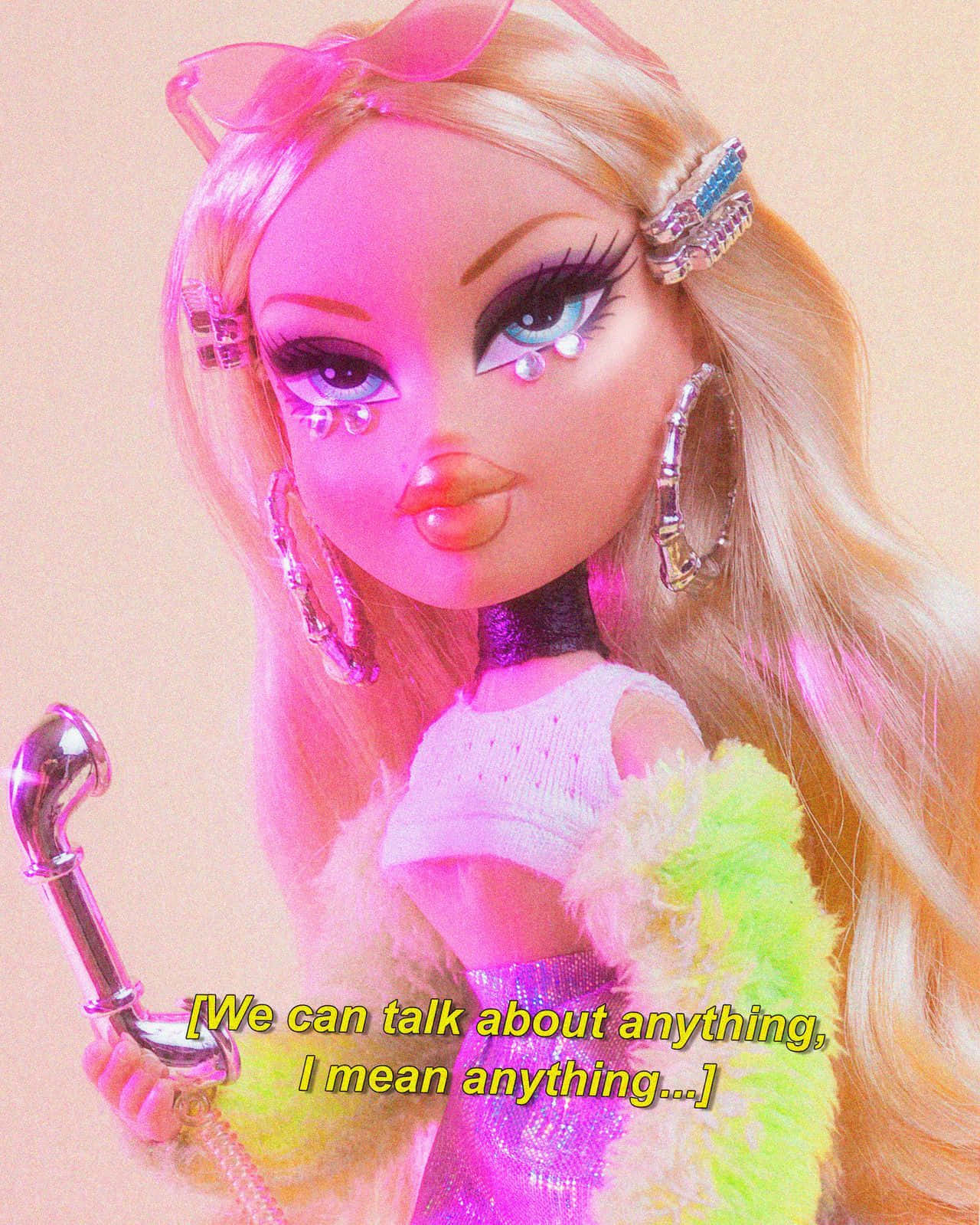 Aesthetic Bratz Doll Chloe Quotes Background