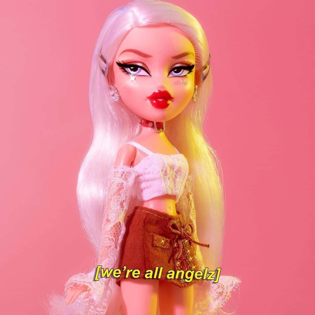 Aesthetic Bratz Doll Chloe We're All Angelz Background