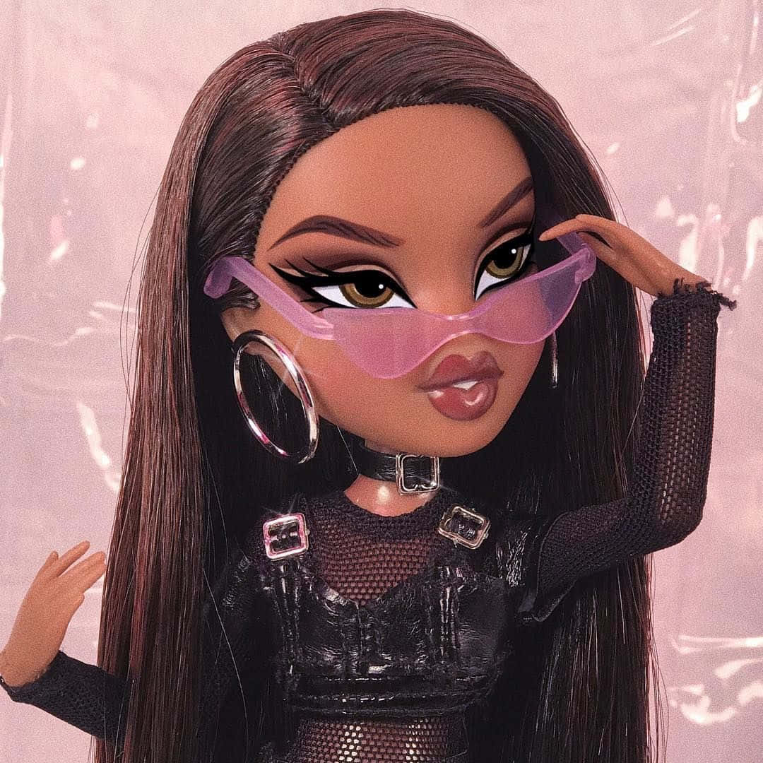 Aesthetic Bratz Doll Sassy Sasha Background