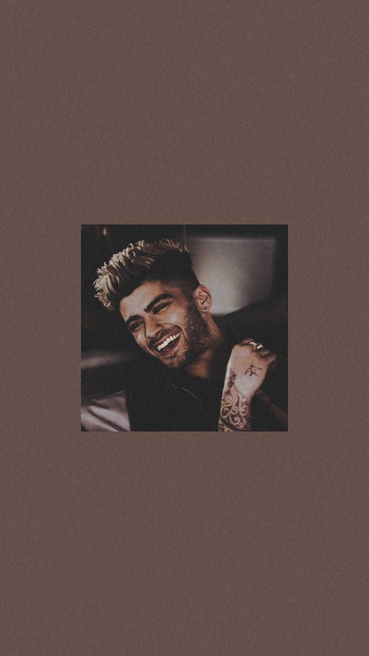 Aesthetic Brown Background Zayn Iphone Background