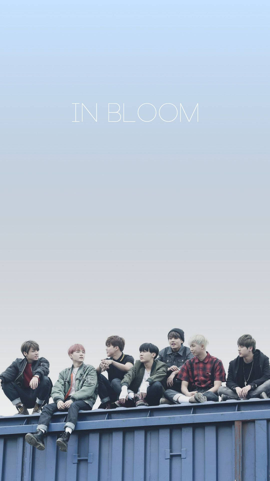 Aesthetic Bts In Bloom Background