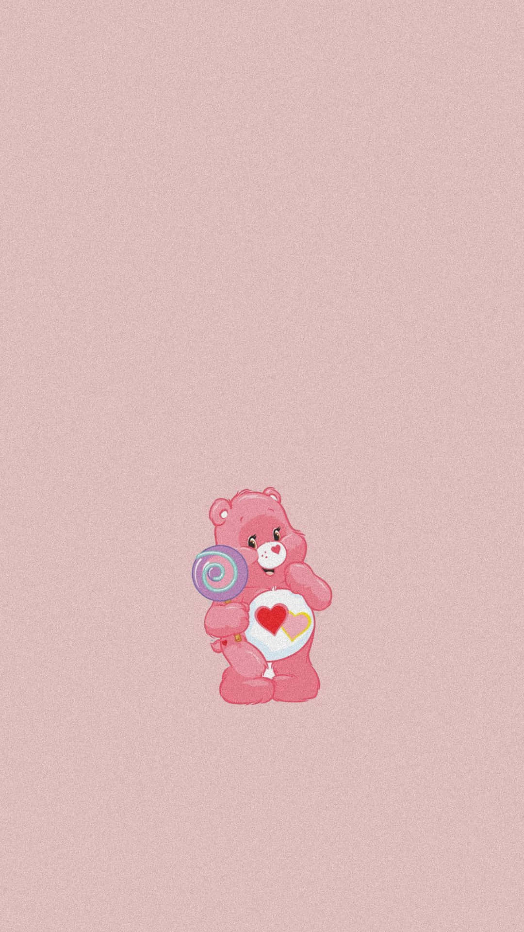 Aesthetic Care Bear Provides Comfort And Calm Background