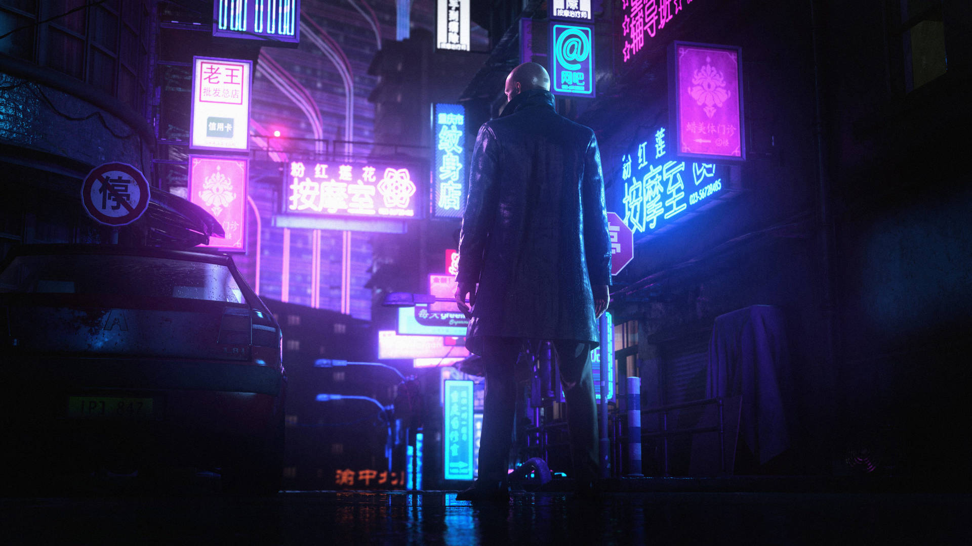 Aesthetic Chongqing Hitman Iii Background