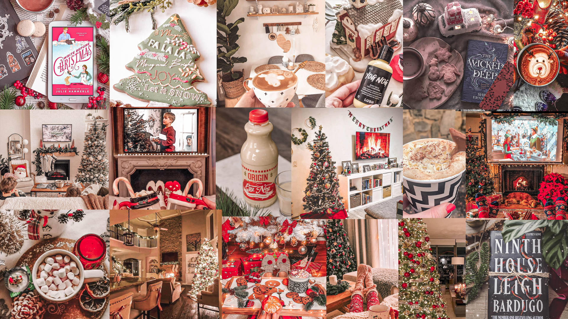 Aesthetic Christmas Collage