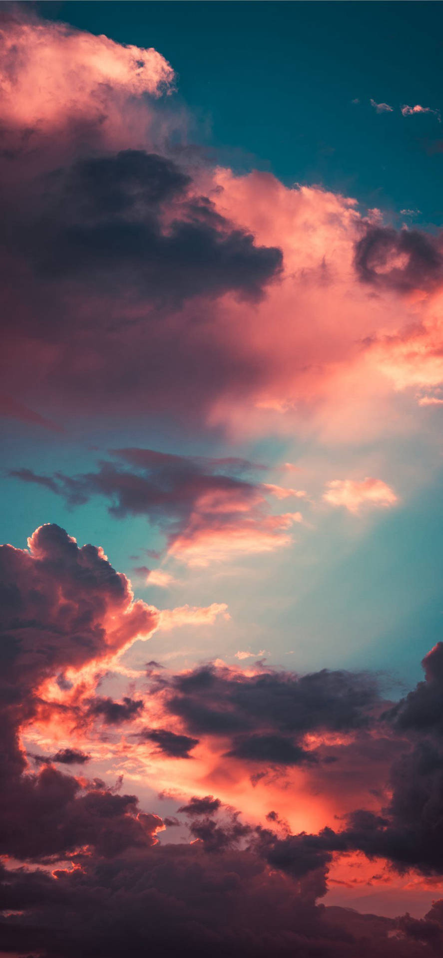 Aesthetic Cloudy Sky For Iphone
