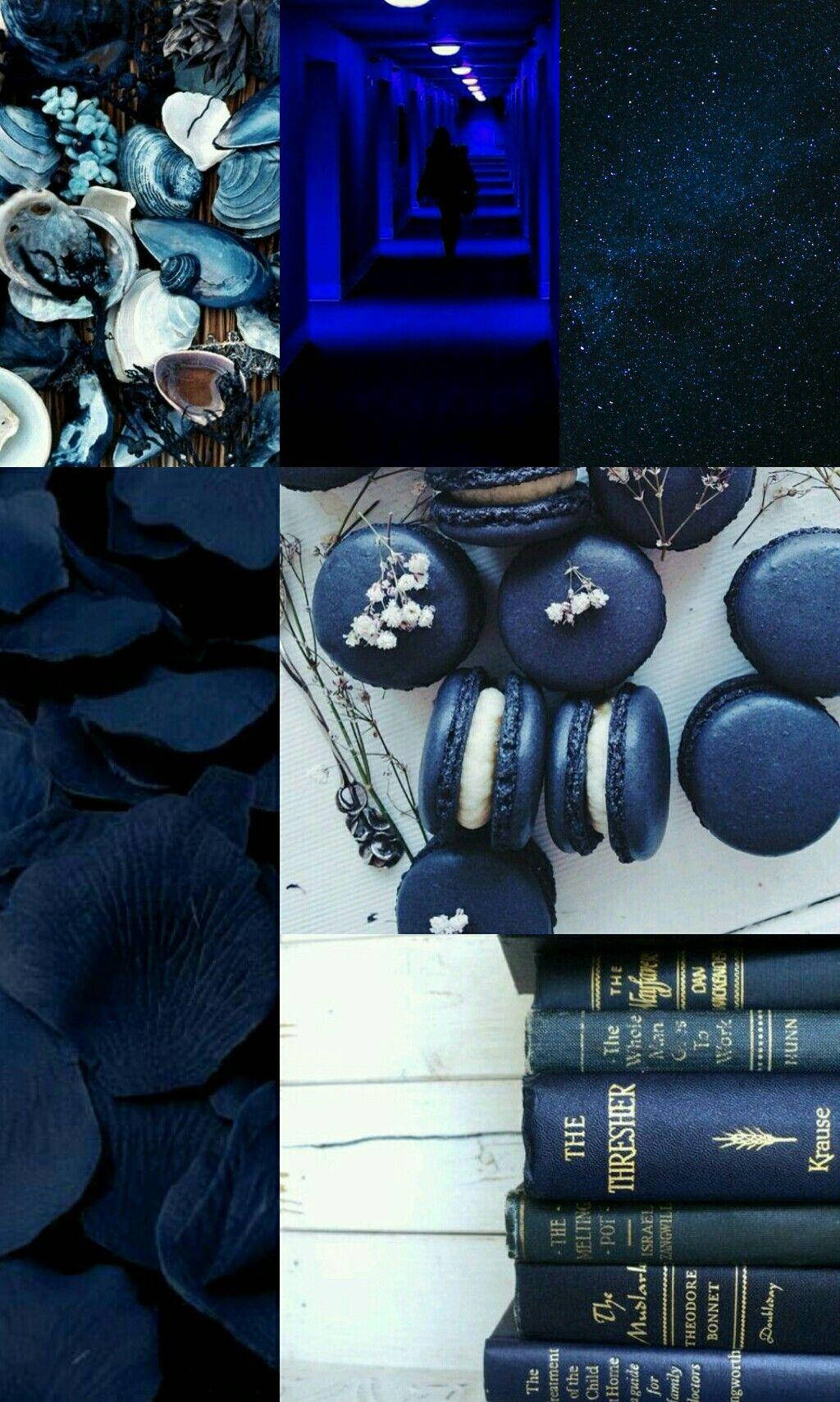 Aesthetic Collage Black Background