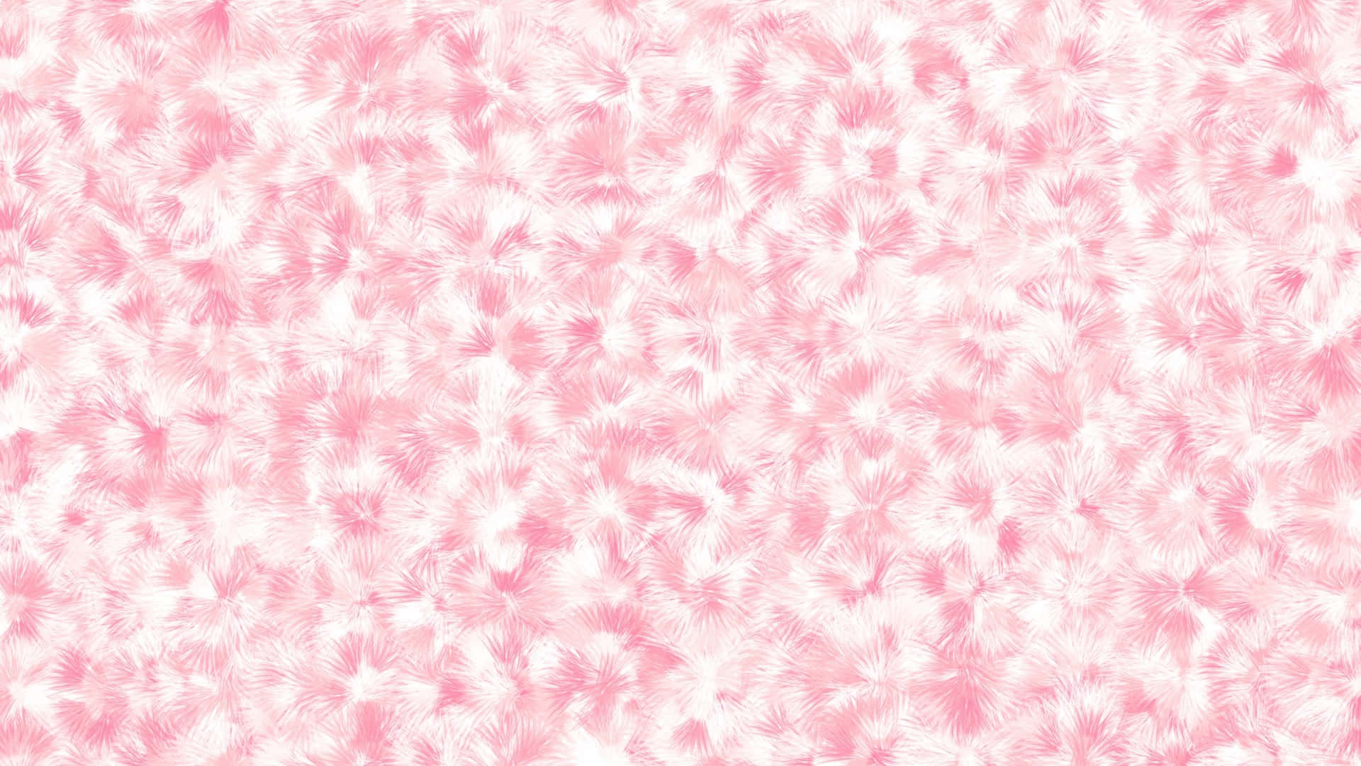 Aesthetic Computer Light Pink Feathery Patterns Background