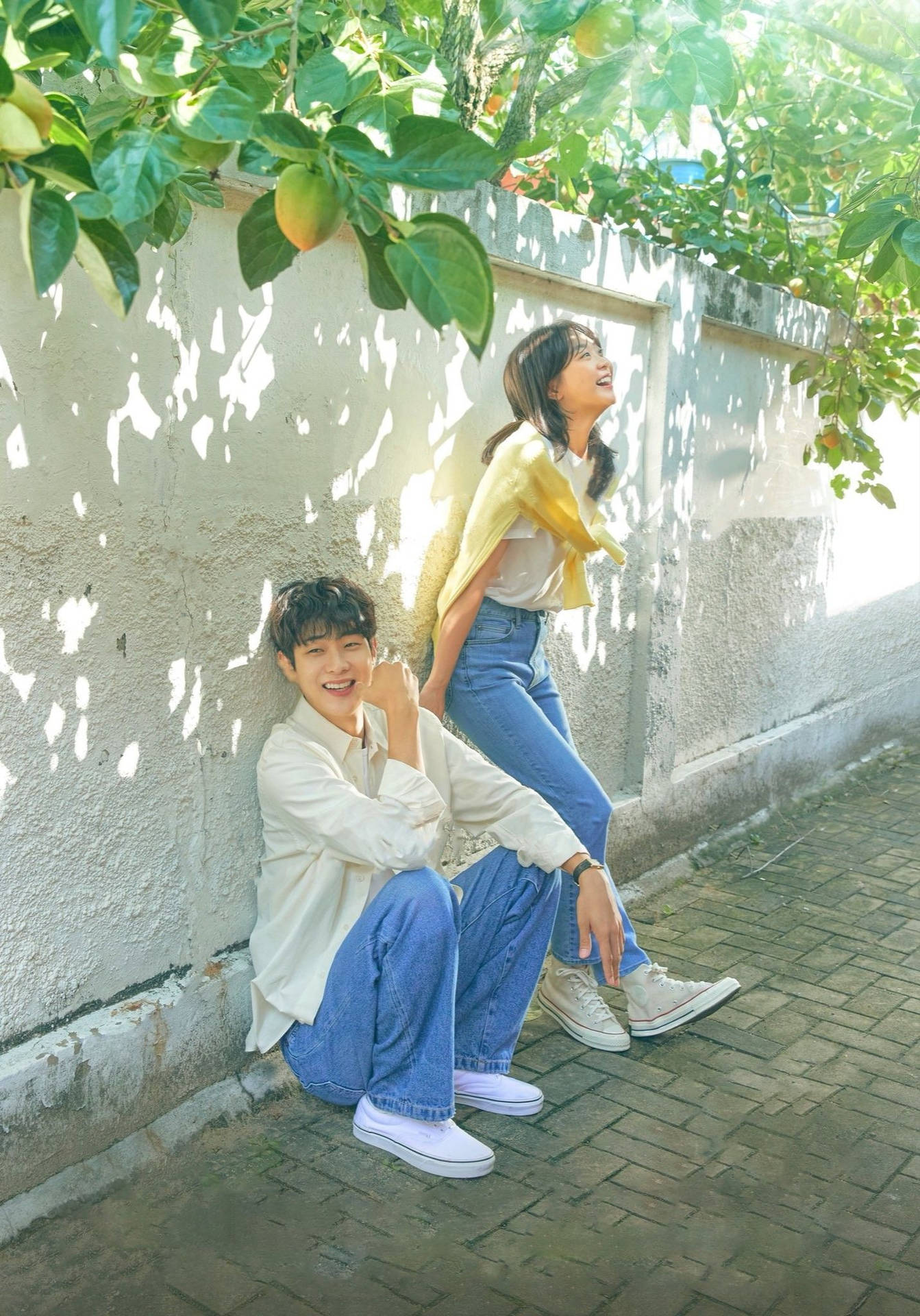 Aesthetic Couple Korean In Street