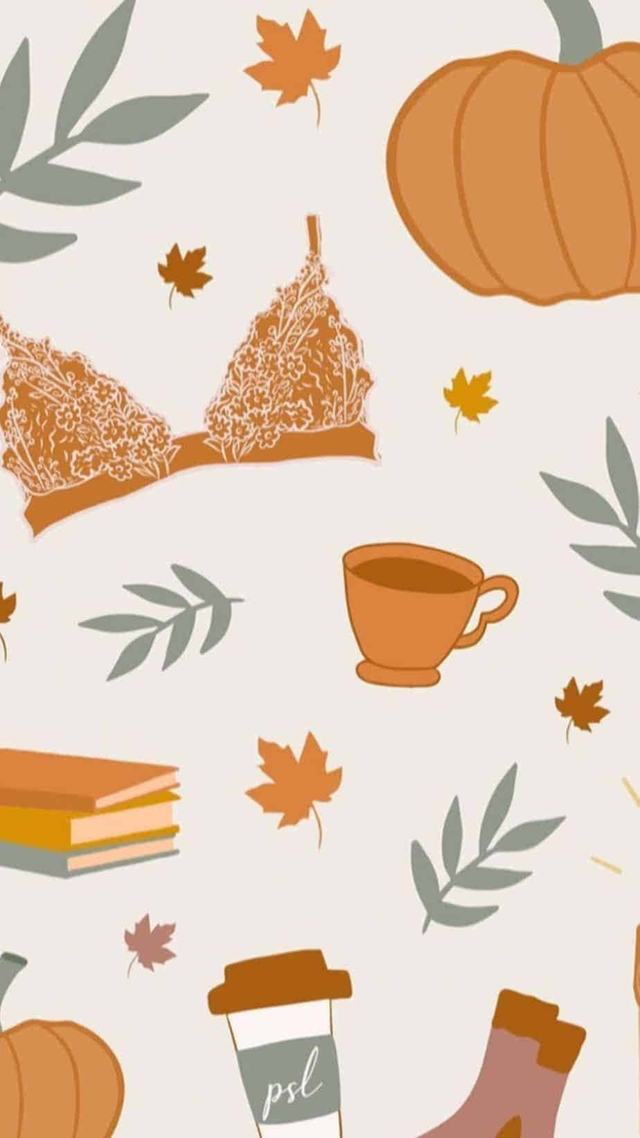 Aesthetic Cute Autumn Iphone Background