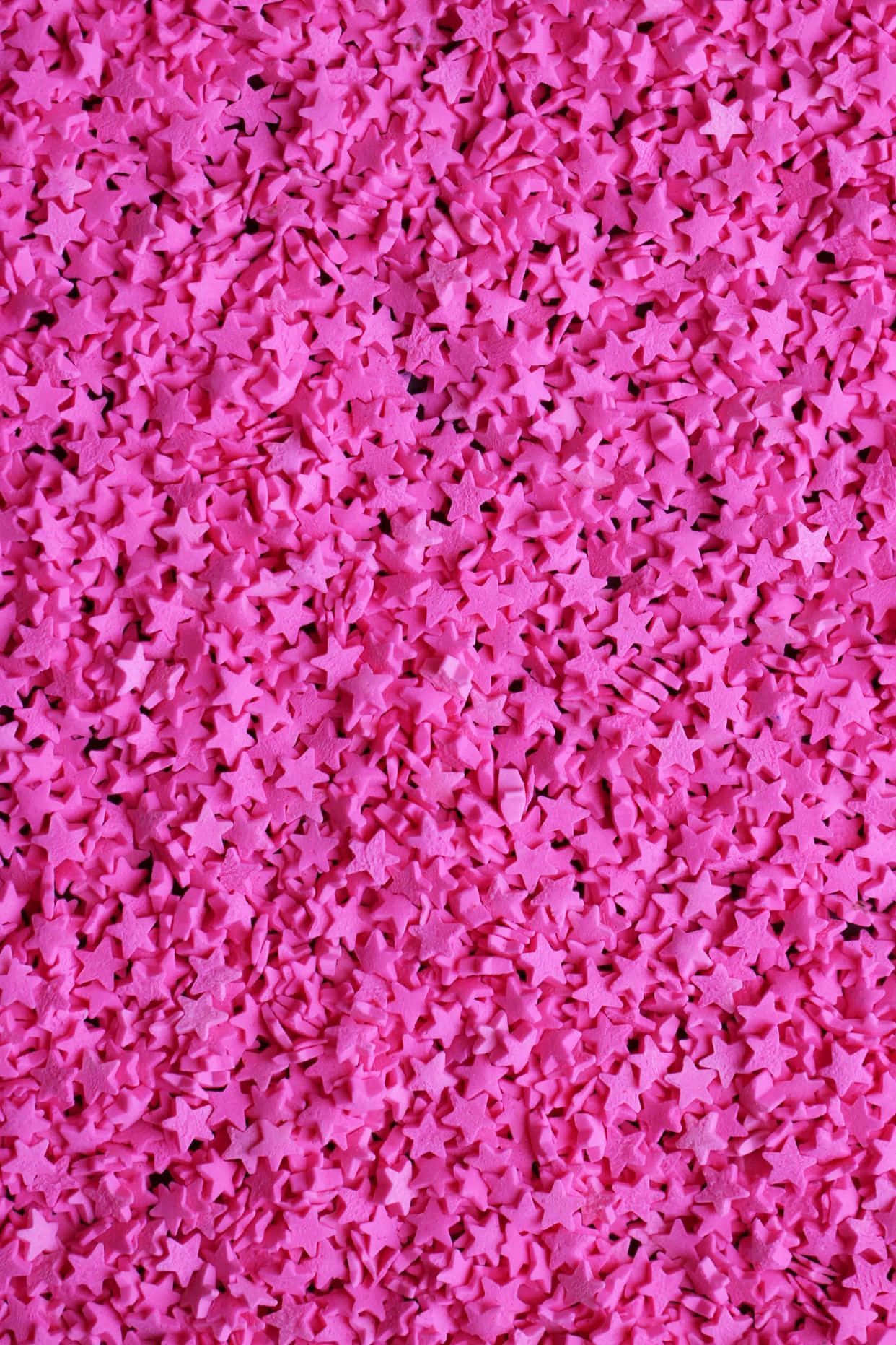 Aesthetic Dark Pink Stars Background