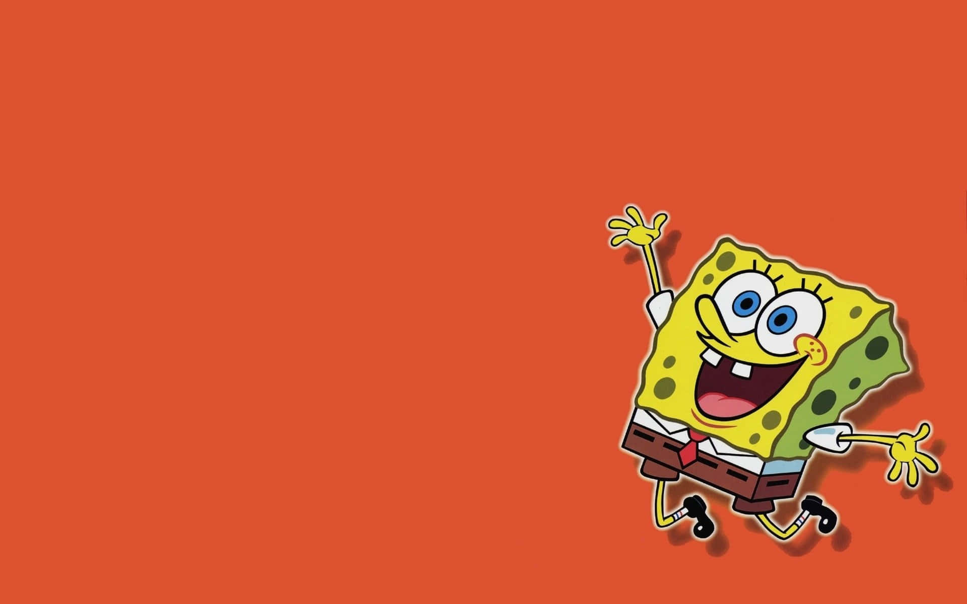 Aesthetic Desktop Wallpaper With Spongebob